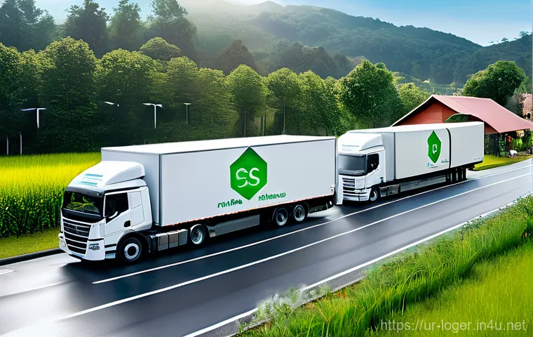 물류관리사와 물류 클레임 처리 - **Prompt:** An experienced and diverse logistics manager, wearing a stylish business casual outfit, ...