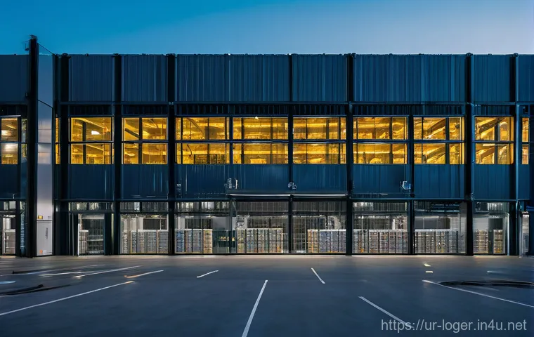 물류관리사와 물류 보안 시스템 - **Prompt:** A bustling, modern logistics warehouse with a dedicated and focused female logistics man...